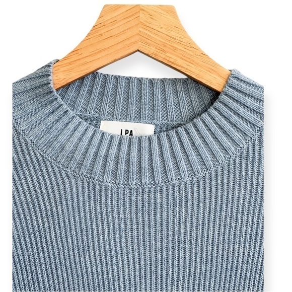 New with Tag, Revolve‎ LPA Top 510 with Ruffle Sleeves, Size XS, Cloud Blue - Picture 10 of 13